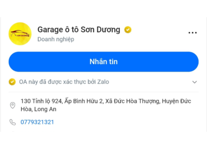 Ra mắt trang doanh nghiệp 